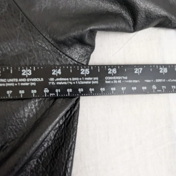 PELLE PELLE 1980s Vintage Leather Jacket Suede Shoulders/Cufffs LargeBag 10